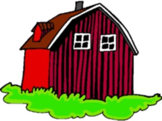 Sticker Custom Preview Image #000751 Agriculture Barn09