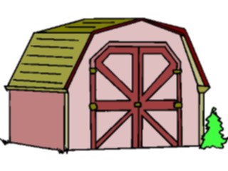 Sticker Custom Preview Image #000754 Agriculture Barn12