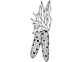 Sticker Custom Preview Image #000776 Agriculture Corn Indian