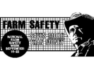 Sticker Custom Preview Image #000823 Agriculture Farm Safety Title