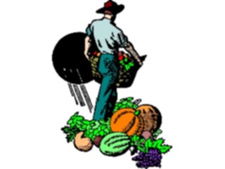 Sticker Custom Preview Image #000864 Agriculture Farmer Harvest