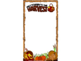 Sticker Custom Preview Image #000903 Agriculture Harvest Frame