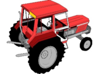 Sticker Custom Preview Image #000951 Agriculture Tractor04