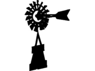 Sticker Custom Preview Image #000988 Agriculture Windmill2