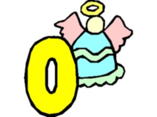 Sticker Custom Preview Image #001231 Alphabets General Angel Angel0