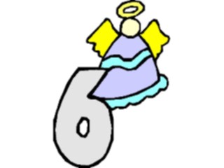 Sticker Custom Preview Image #001237 Alphabets General Angel Angel6