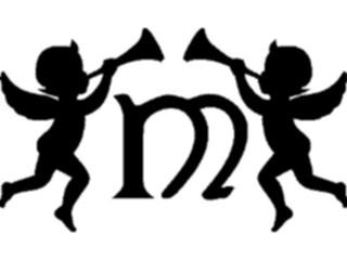 Sticker Custom Preview Image #001289 Alphabets General Angelica Angelica M