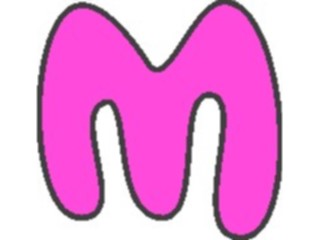 Sticker Custom Preview Image #001668 Alphabets General Bubble Gum Gum Condensed M2