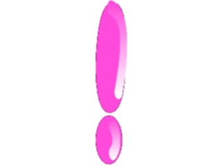 Sticker Custom Preview Image #001675 Alphabets General Bubble Gum Gum Condensed Punc01