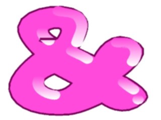 Sticker Custom Preview Image #001712 Alphabets General Bubble Gum Gum Extended