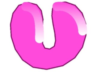 Sticker Custom Preview Image #001940 Alphabets General Bubble Gum Gum Normal U2