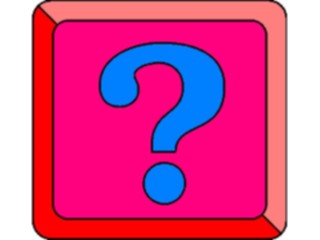 Sticker Custom Preview Image #001979 Alphabets General Button Button Question Mark