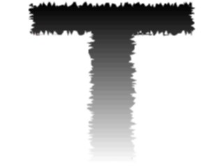 Sticker Custom Preview Image #002273 Alphabets General Charcoal Charcoal1 Charcoal Extended T1