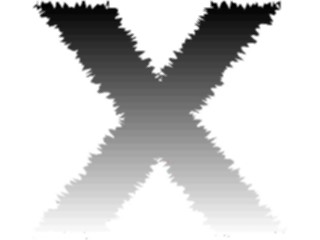 Sticker Custom Preview Image #002281 Alphabets General Charcoal Charcoal1 Charcoal Extended X1