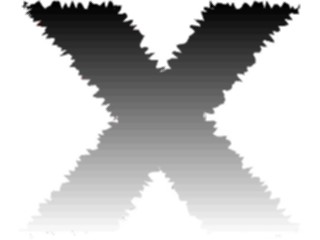 Sticker Custom Preview Image #002282 Alphabets General Charcoal Charcoal1 Charcoal Extended X2