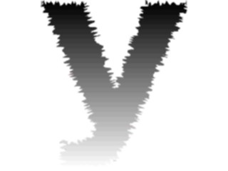 Sticker Custom Preview Image #002284 Alphabets General Charcoal Charcoal1 Charcoal Extended Y2