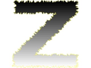 Sticker Custom Preview Image #002285 Alphabets General Charcoal Charcoal1 Charcoal Extended Z1