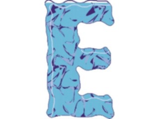 Sticker Custom Preview Image #002887 Alphabets General Crinkle Crinkle Extended E1