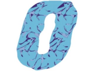 Sticker Custom Preview Image #002995 Alphabets General Crinkle Crinkle Italic O2