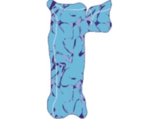 Sticker Custom Preview Image #003104 Alphabets General Crinkle Crinkle Normal R2