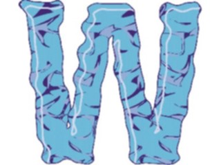 Sticker Custom Preview Image #003114 Alphabets General Crinkle Crinkle Normal W1