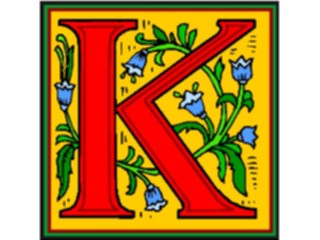 Sticker Custom Preview Image #003234 Alphabets General Decorative Decorative K