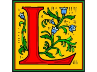 Sticker Custom Preview Image #003235 Alphabets General Decorative Decorative L