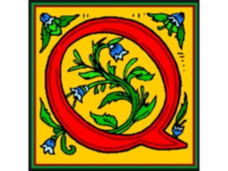 Sticker Custom Preview Image #003240 Alphabets General Decorative Decorative Q