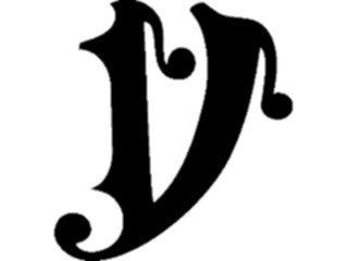 Sticker Custom Preview Image #003807 Alphabets General Fountain Fountain Y