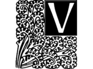 Sticker Custom Preview Image #003934 Alphabets General Garden Garden V