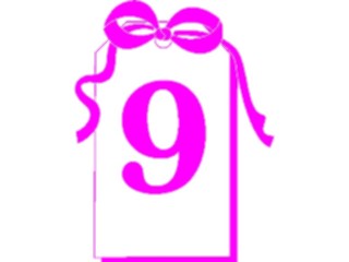 Sticker Custom Preview Image #003974 Alphabets General Gift Tag Gift Tag9