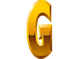 Sticker Custom Preview Image #004335 Alphabets General Gold Gold Condensed G