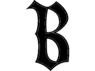 Sticker Custom Preview Image #004663 Alphabets General Gothic Gothic B