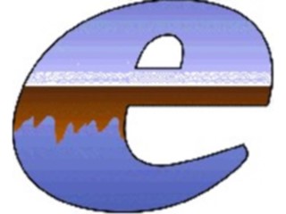 Sticker Custom Preview Image #005126 Alphabets General Horizon Horizon Italic E2