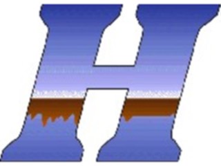 Sticker Custom Preview Image #005131 Alphabets General Horizon Horizon Italic H1