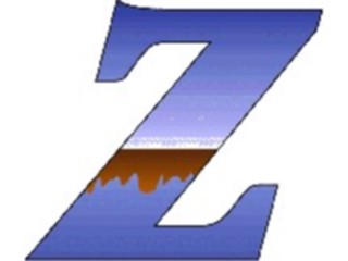 Sticker Custom Preview Image #005195 Alphabets General Horizon Horizon Italic Z1