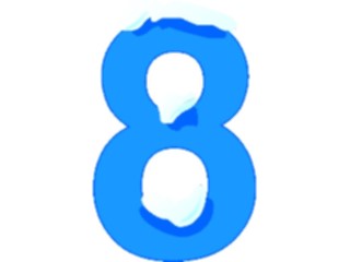 Sticker Custom Preview Image #005328 Alphabets General Ice Ice8