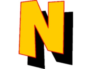 Sticker Custom Preview Image #005677 Alphabets General Loony Loony Condensed N1