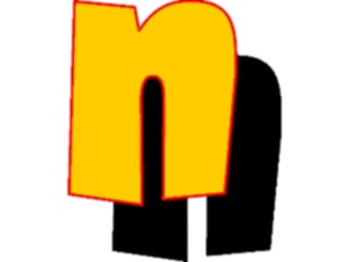 Sticker Custom Preview Image #005678 Alphabets General Loony Loony Condensed N2