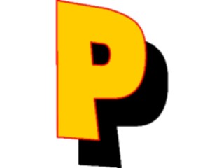 Sticker Custom Preview Image #005681 Alphabets General Loony Loony Condensed P1