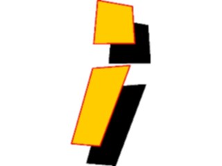 Sticker Custom Preview Image #005696 Alphabets General Loony Loony Condensed Punc14