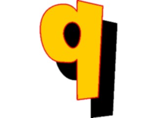 Sticker Custom Preview Image #005708 Alphabets General Loony Loony Condensed Q2