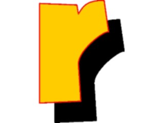 Sticker Custom Preview Image #005710 Alphabets General Loony Loony Condensed R2