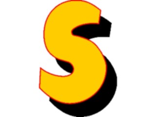 Sticker Custom Preview Image #005711 Alphabets General Loony Loony Condensed S1