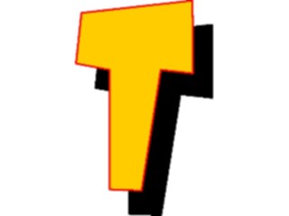 Sticker Custom Preview Image #005716 Alphabets General Loony Loony Condensed T1