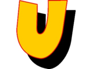 Sticker Custom Preview Image #005719 Alphabets General Loony Loony Condensed U2