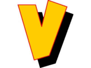 Sticker Custom Preview Image #005720 Alphabets General Loony Loony Condensed V1