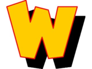 Sticker Custom Preview Image #005723 Alphabets General Loony Loony Condensed W2