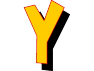 Sticker Custom Preview Image #005726 Alphabets General Loony Loony Condensed Y1