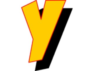 Sticker Custom Preview Image #005727 Alphabets General Loony Loony Condensed Y2